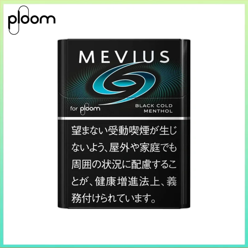 Ploom x AURA MEVIUS BLACK COLD黑冰薄荷煙彈