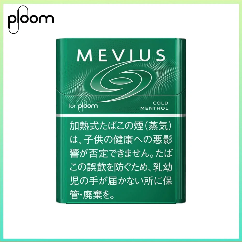 MVEIUS淡薄荷 Ploom x AURA MEVIUS COLD MENTHOL淡薄荷煙彈